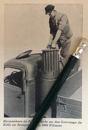 Fahrzeug gaserzeuger kohle - fahrzeug,