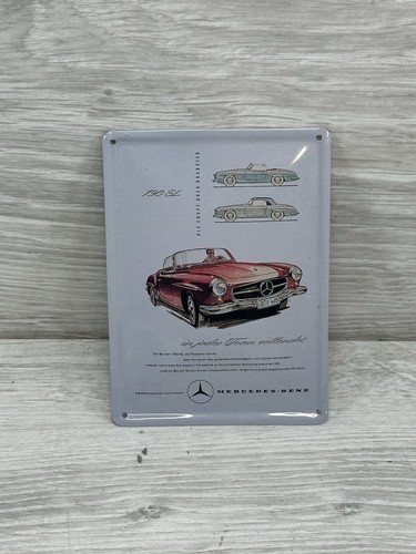 Mercedes benz blechschild - mercedes,