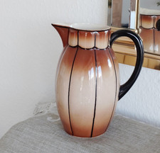 Art Deco Kakaokanne,Schokoladenkanne Ke ramik Bunzlau