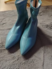 Damen Stiefelletten, türkis