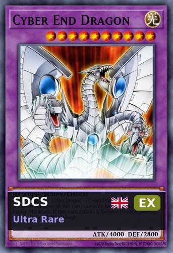 Cyber end dragon sdcs 041 - dragon, ex