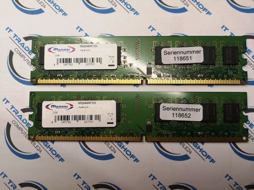 Memory solution 2x2gb 6400u - 2x2gb,