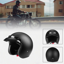 Motorradhelm Oldtimer Jethelm Rollerhelm Crosshelm Retro M,L,XL Integralhelm