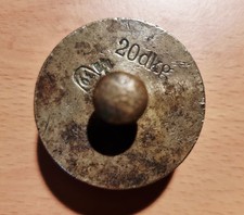 Messinggewicht Waage 20dkg - 200 g