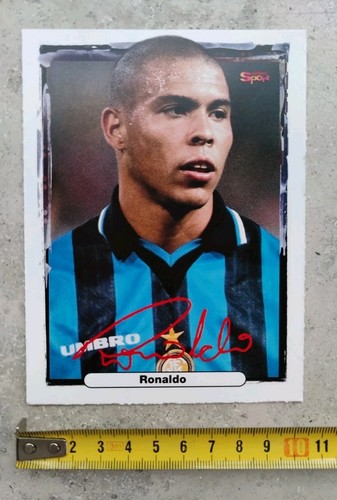 90er ronaldo sammelkarte - sammelkarte, inter