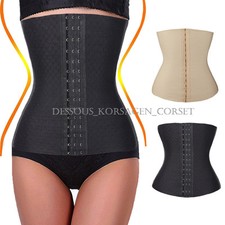 Taillen Korsett Corsage Waist Trainer Mieder Dessous Bauchweggürtel Body Shaper