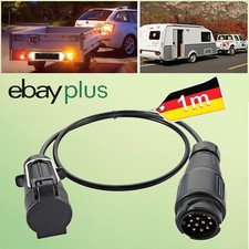 Verlängerung Kabel 13 auf 13 Polig Anhängerkabel Adapter Auto Anhänger Wohnwagen