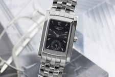 Longines Dolce Vita Black Dial Edelstahl Quarz Damenuhr Ref. L5.502.4 Klassiker