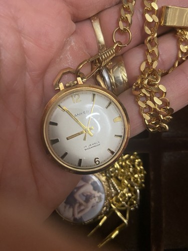 Vintage taschenuhr anker - vintage,
