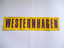 Konzertkarte Marius Müller Westernhagen. Am 14.11.89 München Circus Krone Ticket