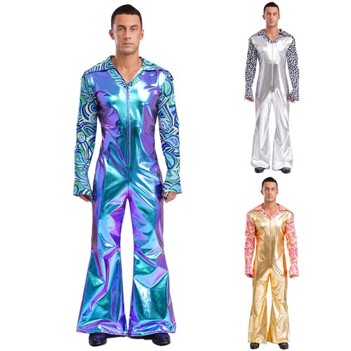 Herren metallic jumpsuit - herren,