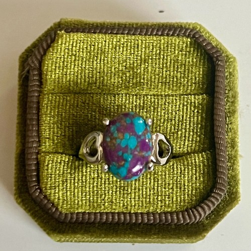 Purple copper turquoise - purple,