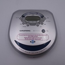 Grundig CDP 9200 MP3 Discman Silber CD Player Digital Anti Shock System