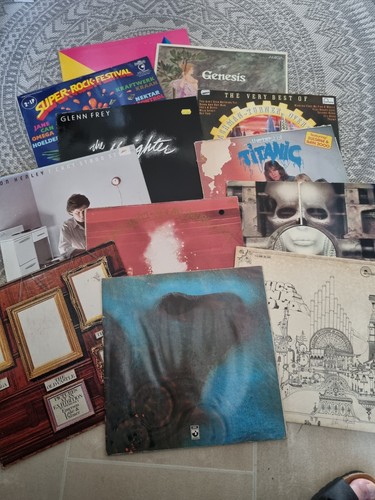 Schallplatten konvolut rock - konvolut,