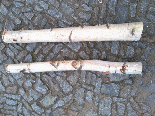 Birkenstämme dekoholz - 2, birkenstämme-dekoholz