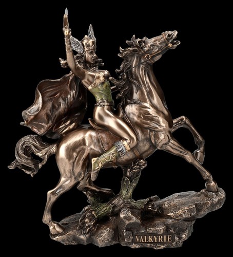 Walküre figur reitend - figur,