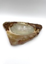 Schwerer Vintage Onyx Stein