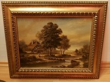 Orginal C. Weiler Ölgemälde