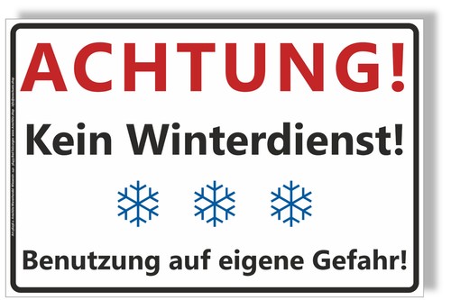 Schild achtung kein - achtung,