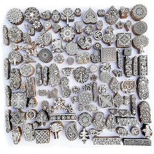 Sortiert Hölzern Block