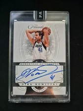 2017-18 Panini Flawless Dirk Nowitzki 1/1 Black Box Auto