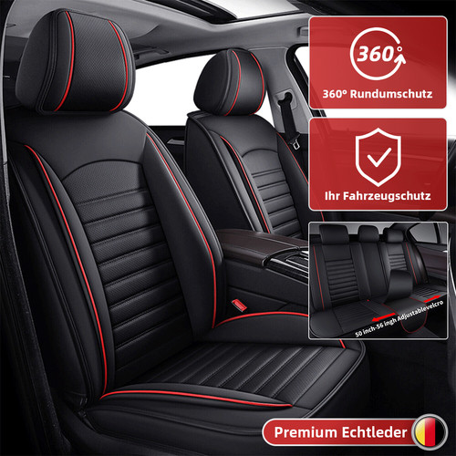 Deluxe leder autositzbezüge - deluxe,