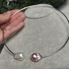 Halsreif Doppel Barock SWZ