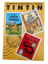 TINTIN 3 Complete Adventures Volume 1 Comic Englisch Tim & Struppi Retro Egmont