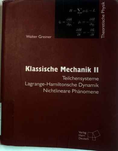 Klassische mechanik teil - klassische, teil: