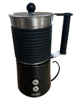 Milchaufschäumer Edelstahl Schwarz 650 Watt 0,4 l