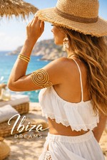 Oberarmband Armreif Goldfarben