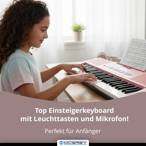 Leucht tasten keyboard - 61,
