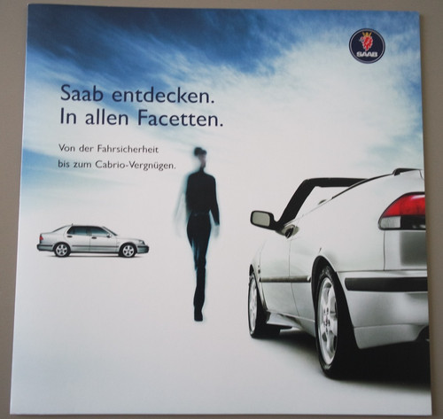 Prospekt brochure saab - saab, 9-3