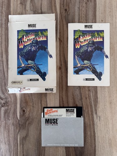 Castle wolfenstein c64 - wolfenstein, (c64
