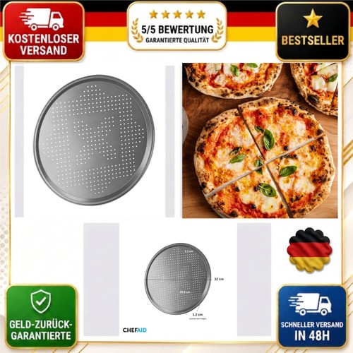 Chef aid pizzablech perforiert - aid,
