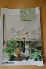 ZWEIGART Stickvorlage " HARDANGER AUF STRUKTURGEWEBE " STICKIDEEN