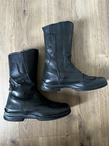 Leder motorrad stiefel held - leder,