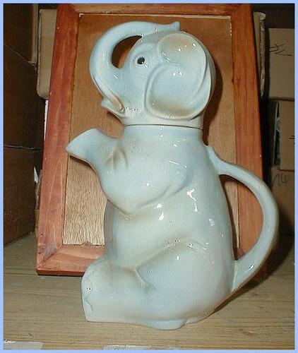 Porzellan figur kanne - porzellan,