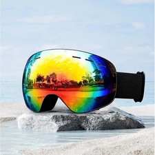 Herren Damen Skibrillen Anti