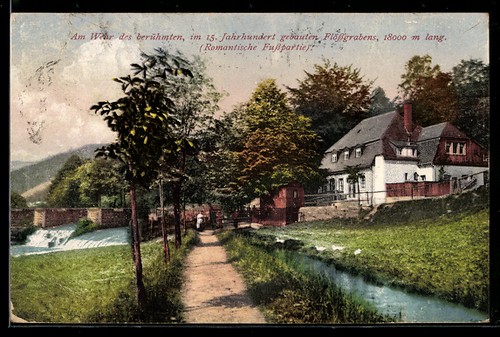 Bockau wehr flößgraben - wehr,