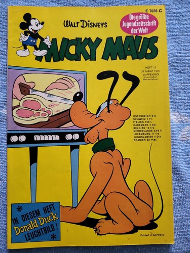 Micky maus 1969 5 hefte - 5,