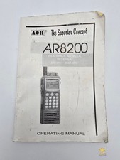 AOR AR8200 Anleitung Operating