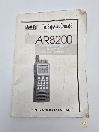 Aor ar8200 anleitung - aor,