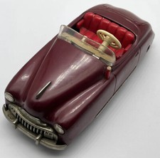 Vintage Schuco Modellauto - Radio 4012 - Made in US Zone Germany - 50er - Rot