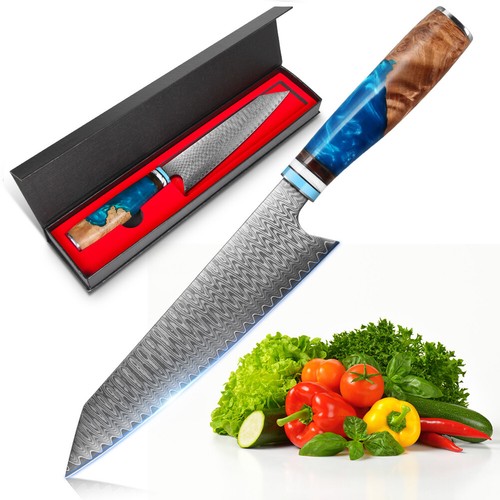 Damast kiritsuke messer - damast,
