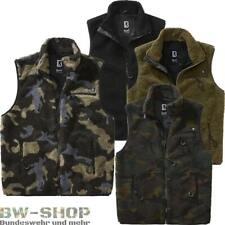 BRANDIT TEDDYFLEECE WESTE WINTER MIT FLEECE FUTTER JAGD ARMY OUTDOOR PLÜSCH VEST
