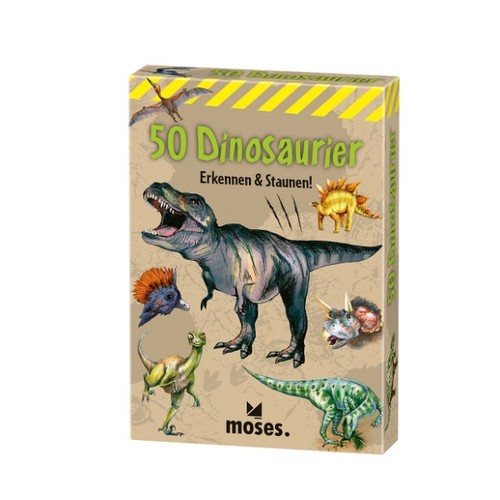 Dinosaurier kartensammlung - 50,
