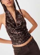 Zara viral Neckholder Neu Top