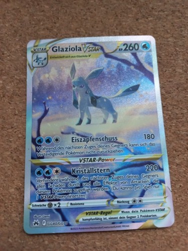 Pokemon karte glaziola vstar - pokemon,