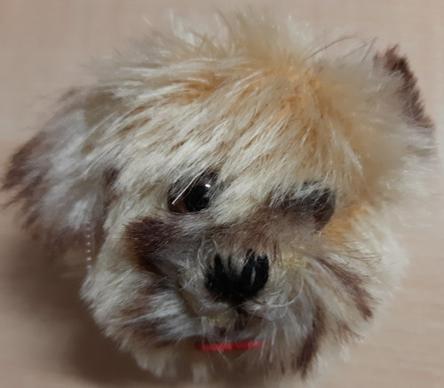 Teddybär kopf brosche - kopf,